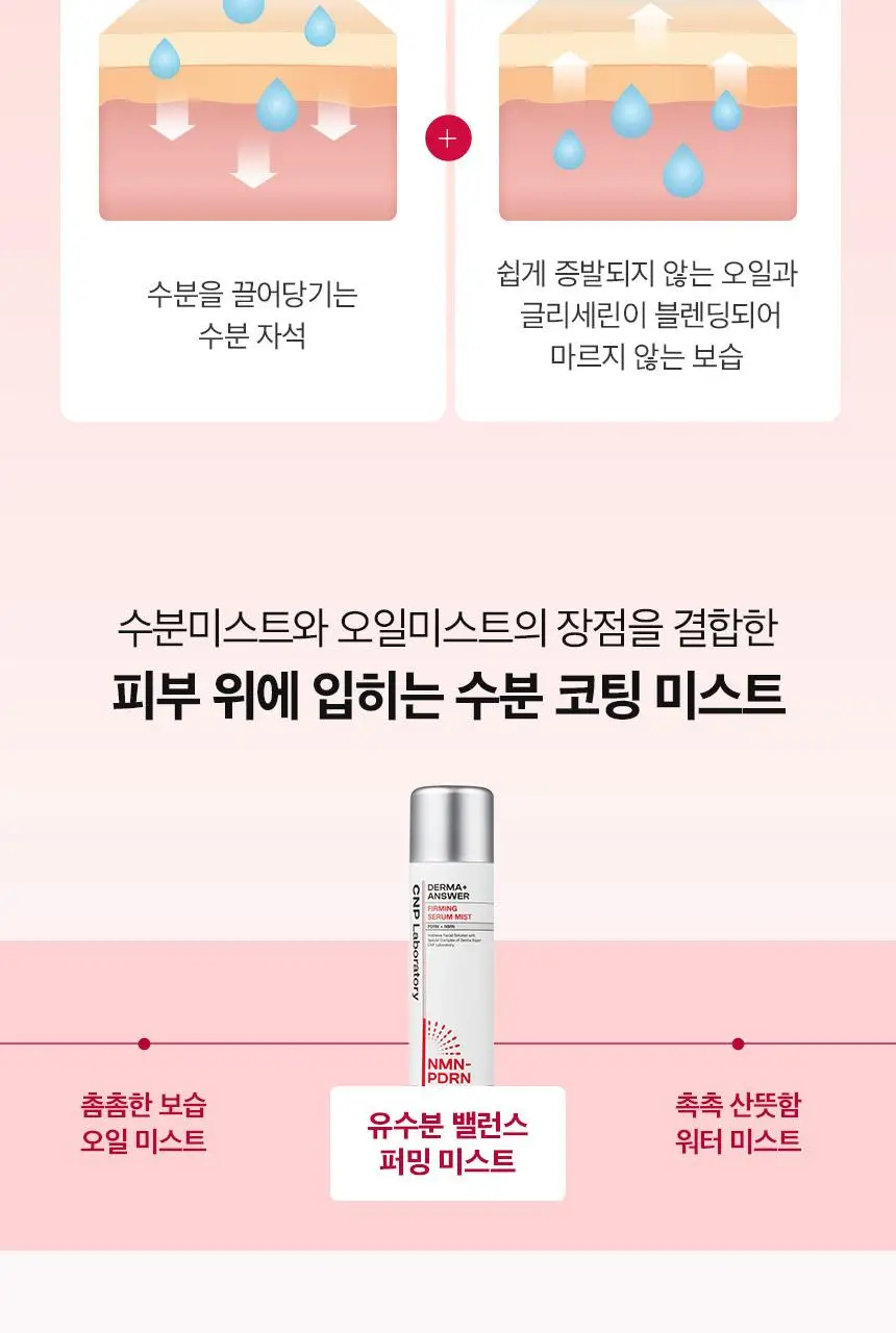 [NEW]차앤박 더마앤서 퍼밍 세럼 미스트 100g(NMN+PDRN) 상세페이지 10